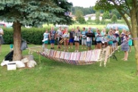 Abschlussfeier 4.b mit Frau Lehrerin Maria Puntigam
