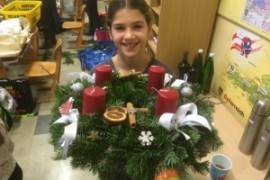Adventkranzbinden 4.a