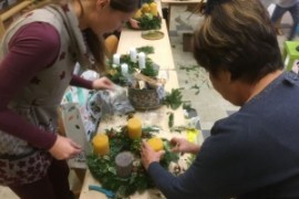 Adventkranzbinden 4.a