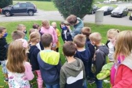 Tierischer Besuch in der 1.b 