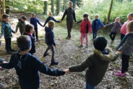 Waldspiele der 2.b