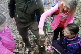 Waldspiele der 2.b