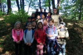 Waldspiele der 2.b