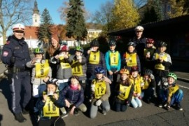 Radfahrprüfung der 4. Klassen 
