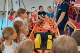 Besuch der 2. Klassen bei der Feuerwehr Gnas