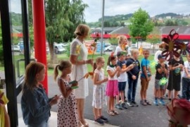 Letzter Schultag für unsere liebe Frau Direktor