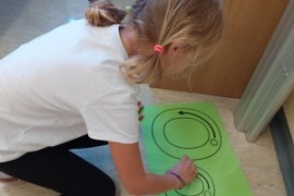 Erster Buchstabentag in der 1.b