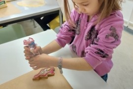 Keksebacken der 1.b