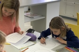 Schnuppertage mit den künftigen Schulanfängern