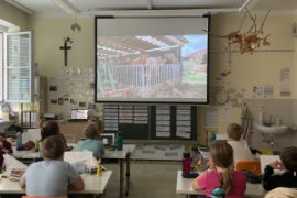 Die Kinder der 4.c sind Bio-Experten