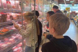 Die Kinder der 4.c sind Bio-Experten
