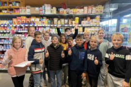 Die Kinder der 4.c sind Bio-Experten