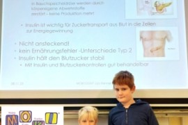 Diabetes Schulung in der VS Gnas
