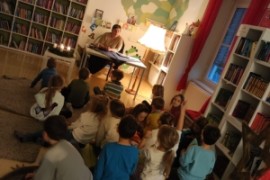 Adventlesen in der Schulbibliothek