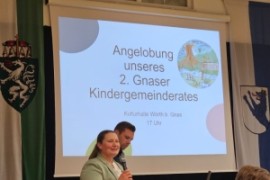 Angelobung des neuen Kindergemeinderates