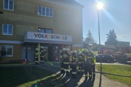 Erfolgreiche Feuerwehrübung in der Volksschule Gnas