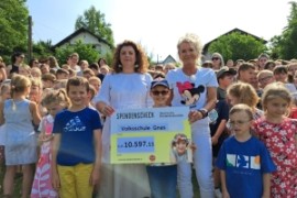 Über 10.000 Euro für die Steirische Kinderkrebshilfe - Schüler:innen setzen ein starkes Zeichen der Solidarität