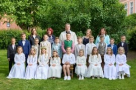 Erstkommunion: „Ich bin der Weinstock, ihr seid die Reben – Bleibt mit mir verbunden!“