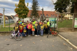 Radfahrprüfung der 4. Klassen